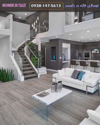 بازسازی خانه در رامسر با گیچو سازه