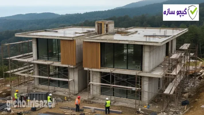 ساخت ویلای دوبلکس در مناطق ساحلی و جنگل