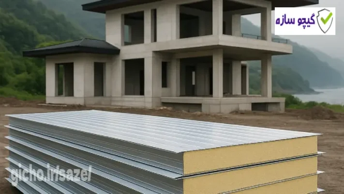 هزینه ساخت ویلا با ساندویچ پانل