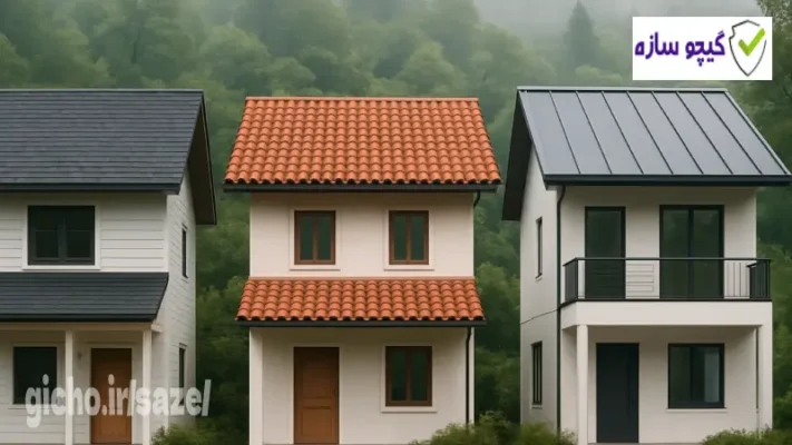 چه نوع سقفی برای ویلای شمال مناسب است